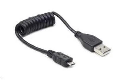 Zdjęcie produktu dla Gembird USB A - MicroUSB B, 0.6m, 0,6 m, USB A, Micro-USB B, USB 2.0, Męska/Męska, Czarny