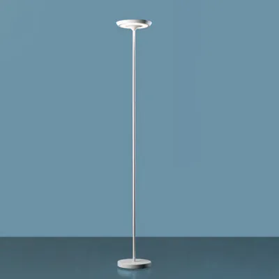 Image de Ella Lampadaire Moderne Métal Blanc Led 25W