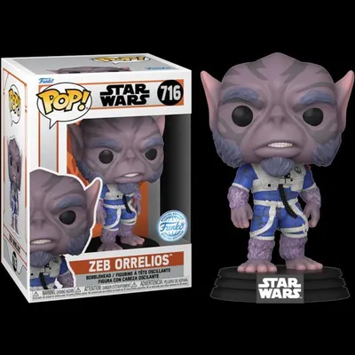 Immagine prodotto di Statuetta Funko POP Star Wars 716 Zeb Orrelios Special Edition
