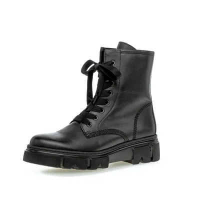 Produktbild von Gabor Schnür-Stiefeletten ’für Damen in schwarz’ 113-00-05670