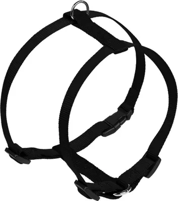 Produktbild von Nobby 73168-05, Hund, Zugfreier Gurt, L-XL, Schwarz, Nylon, jede Rasse