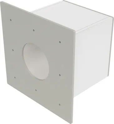 Produktbild von Lux-Nova Anschlussplatte mit Ausschnitt für DW Ø130mm