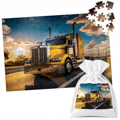 Image de Puzzle Tradycyjne - Tir Ciężarówka Transport Spedycja - 252El