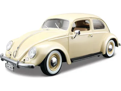 Obrázek produktu pro BBURAGO Volkswagen Käfer 1955, Model klasického automobilu, Sestavený, 1:18, Volkswagen Käfer, Jakékoliv pohlaví, Kov, Plast