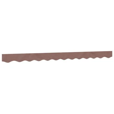 Image de vidaXL Lambrequin de store marron 3 m