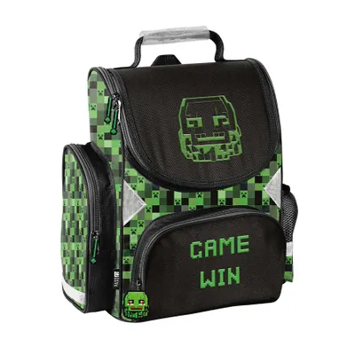 Produktbild von 8 teile Schulranzen MINECRAFT Ergonomisch ranzen rucksack GAME PIXEL fur JUNGEN SET FÜR SCHULKINDER SCHULRANZEN + FEDERMAPPE + TURNBEUTEL