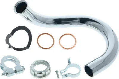 Produktbild von MZA Krümmer + Krümmermutter-Set 28mm verchromt für Simson SR50, SR80