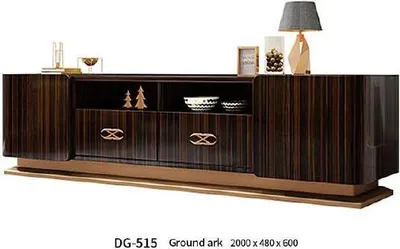 Image de Style contemporain Commode Séjour Chambre Étagère Buffet Bois Véritable
