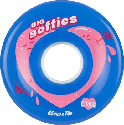 Produktbild von Chaya Big Softie´s Clear Schlittschuhrollen Durchsichtig 65 mm / 78A Durchsichtig 65 mm / 78A