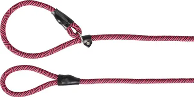 Produktbild von Hundeleine Flamingo rosa mit Zugstopp, 165 cm lang, 1,2 cm breit