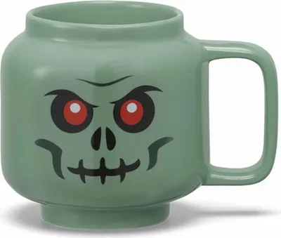 Immagine prodotto di Room Copenhagen LEGO Ceramic Mug Green Skeleton, small (grey-green)