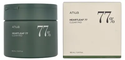 Immagine prodotto di Anua Heartleaf 77% dischetti tonificanti Clear Pad 160 ml