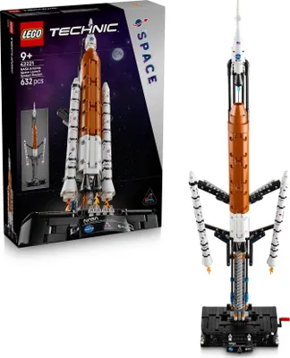 Produktbild von LEGO Technic NASA Artemis SLS-Schwerlastrakete - Kinder Rakete & Raumschiff Spielzeug - Baumodell & Modellbau Konstruktionsspielzeug ab 9 Jahren - Geschenk für Jungen und Mädchen - 42221