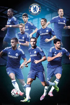 Obrázek produktu pro Fotbal - Plakát - Chelsea - Hráči 14/15