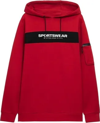 Produktbild von 4F Sweatshirts BLM015, H4L22BLM015CIEMNACZERWIE, Größe: 179