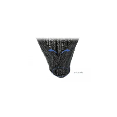 Image de DELOCK DeLOCK Gaine tressée à fermeture automatique 10 m x 25 mm noir