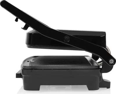 Produktbild von Princess 01.117501.01.001 Kontaktgrill Kompakt, Schwarz, Edelstahl, Edelstahl, 230 x 150 mm, 230 °C, 0,7 m, 750 W