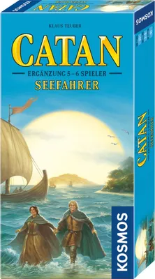 Obrázok produktu pre CATAN - Seefahrer Ergänzung 5-6 Spieler (Erweiterung)