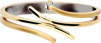 Boccia 0396-04 Damen-Armreif Titan Goldfarben 1