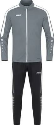 Produktbild von JAKO Kinder Trainingsanzug Polyester Power, Farbe:steingrau, Größe:140