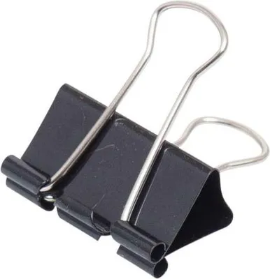 Produktbild von MAUL Foldback-Klemmer Federstahl Metall 12 Stück 32 mm schwarz