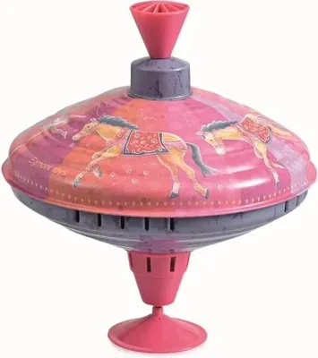 Produktbild von Egmont Toys Brummkreisel Metall Zirkuspferd 18 cm