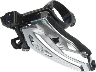 Image de SHIMANO IFDM6020LX6 dérailleur Deore Side Swing FDM6020LX6,Front Pull,66-69 Low-Cl., noir/argenté
