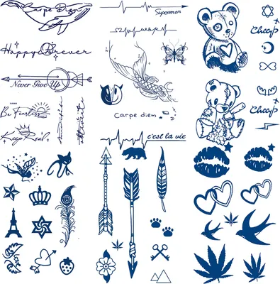 Produktbild von Tattoo-Aufkleber können 1 bis 2 Wochen halten, Aufkleber-Tattoo-Aufkleber, wasserfest, temporäre Aufkleber für Kinder, Erwachsene und Männer
