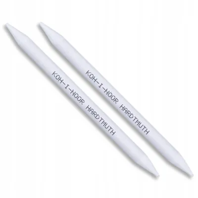 Produktbild von KOH-I-NOOR Wischer Set – 2 Stück – Papierwischer zum Verwischen von Bleistift, Pastell & Kohle – Ideal für Zeichnen, Skizzieren & Schattierungen