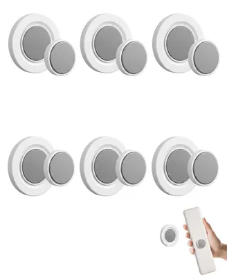 Magnetische Fernbedienungshalter, 6er-Pack, selbstklebend