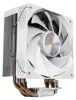 Productafbeelding van Mars Gaming MCPU-X4W, luchtkoeler, 12 cm, wit