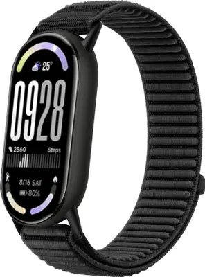 Obrázek produktu pro INF Nylonový řemínek s horským vzorem pro Xiaomi Mi Band 10/9/8 Černá