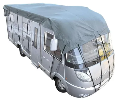 Productafbeelding van Caravanhoes dakzeil - Universeel - Max. breedte 300 cm - UV-gestabiliseerd - Met opbergtas