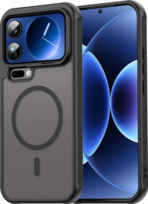 Produktbild von ShadowGuard MagSafe Hülle für Xiaomi 17 Pro Max Frosted Kameraschutz Schwarz