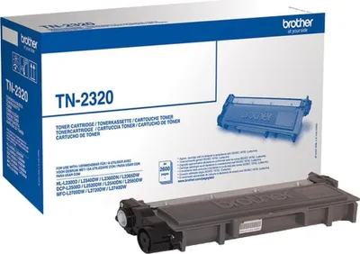 Obrázok produktu pre Brother TN-2320 tonerová kazeta 1 ks originálna čierna