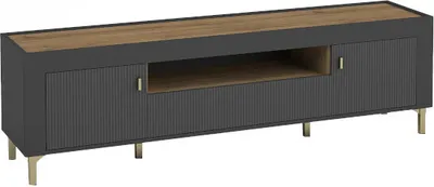 Produktbild von TV-Lowboard TV-Unterschrank MOSSO 08 schwarz