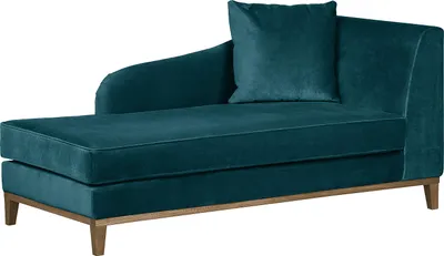 Produktbild von home24 Recamiere - Samtstoff