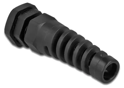 Productafbeelding van Delock kabelwartel met trekontlasting, PG9, zwart
