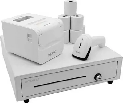 Produktbild von Approx appPOSPACK4180WH2D, Thermodruck, POS-Drucker, 203 x 203 DPI, 250 mm/sek, 80 mm, Kabelgebunden