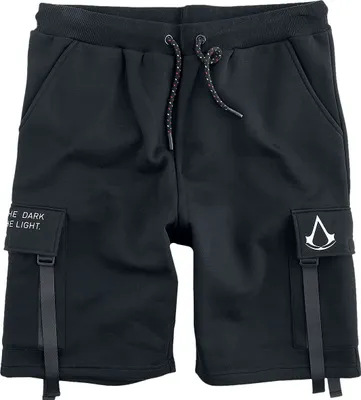 Produktbild von Assassin's Creed Short Herren Work In The Dark schwarz L