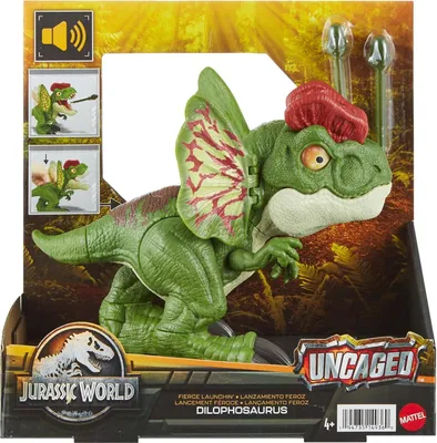 Image de MATTEL JURASSIC WORLD Dilophosaure rugissant HNT66
