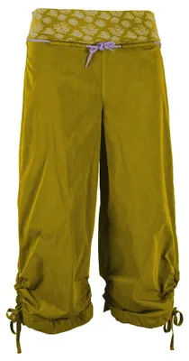 Produktbild von E9 N Cleo2 Kletterhose, gelb, XS, komfortabler Schnitt mit elastischer Taille