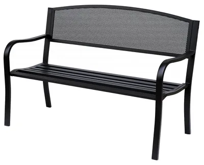 Image de Banc de jardin - Banc public pour 2 personnes - Structure en bois - Pour l'extérieur - Avec dossier - 127 x 60 x 87 cm - À assembler soi-même - Vert armée