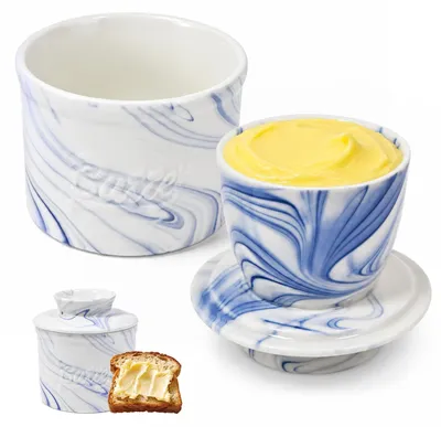 Productafbeelding van Solidchoice - Keramische Botervloot met Waterkoeling voor Verse Boter