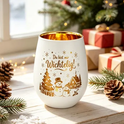 Weihnachtsdekoration Teelichthalter, 1 Stück