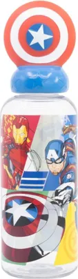 Obrázok produktu pre Fľaša na pitie Avengers Captain America 3D Ecozen fľaša pre deti 560 ml