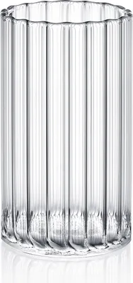 Produktbild von Wilmax Geriffeltes Glas 250 ml Borosilikatglas Transparent WL-888624/A