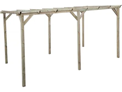 Immagine prodotto di Tettoia per auto in legno "Sunny" da 3 x 5 m