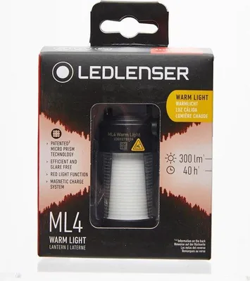 Obrázok produktu pre Nabíjateľná LED baterka, 300 lúmenov, červené svetlo, 40 hodín