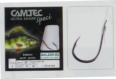 Produktbild von Balzer Camtec Speci Haken Barsch Gr. 4